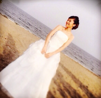 神戸蘭子 青島で結婚式!